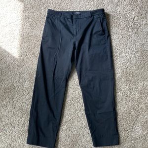 Banana Republic Black Khaki Ankle Pants Size 6